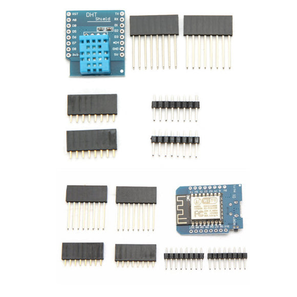 Wemos DHT11 Temperature Humidity Sensor Shield+D1 Mini NodeMcu Lua WIFI ESP8266 Development Board