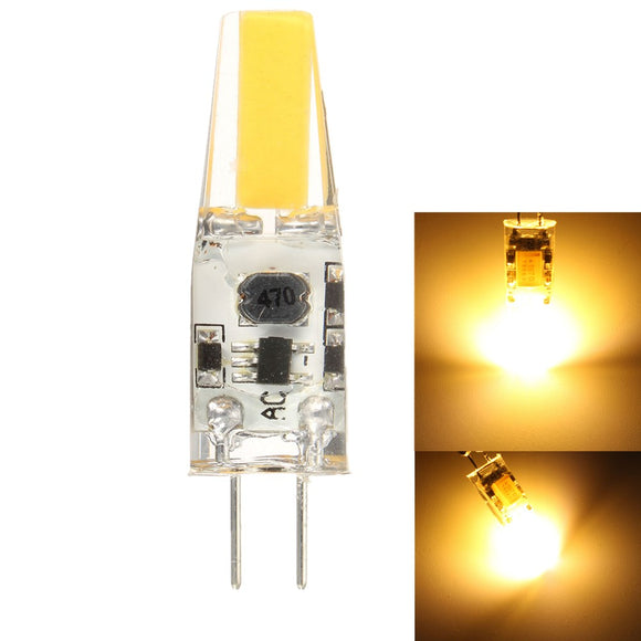 30X DC/AC12V Dimmable G4 2W Warm White COB LED Bulb Chandelier Light Replace Halogen Lamps