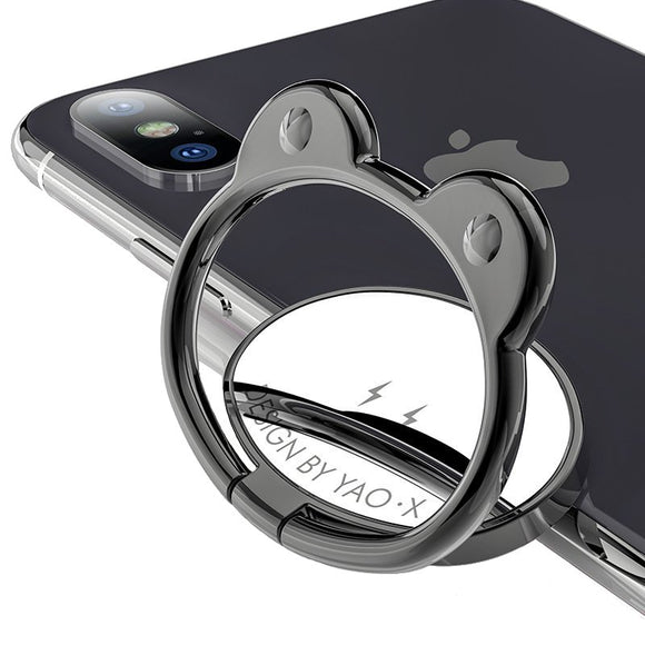 Universal Metal 360 Degree Rotation Finger Ring Holder Desktop Stand for iPhone Nubia Mobile Phone