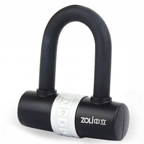 Universal Motorcycle Bicycle U Shaped Security Anti Theft Disc Lock For ZOLI