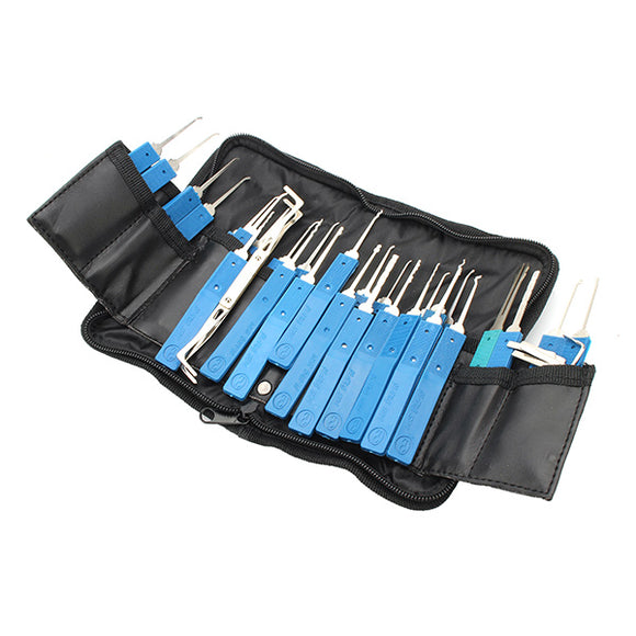 DANIU Practical 34 in 1 Multi-function Lock Pick Set Unlocking Tool Lock Pick Tools