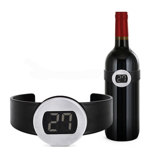 TL8002A LCD Clip-on Red Wine Digital Thermometer Red Wine Electronic Temperature Indicator