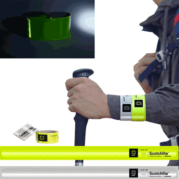 Xiaomi Scotchlite Reflective Wristband One Second Quick Wearing Automatic Flexible Strap