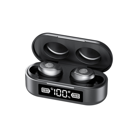 Bakeey F9-6 TWS bluetooth 5.0 Earphones TWS Earbuds Stereo Headphones with Smart LED Display Mic Deep Bass Mini Case