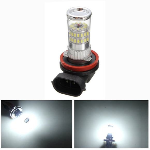 H8 3014 48SMD LED Car White Fog Light Bulb Headlight DRL 600LM 4.8W