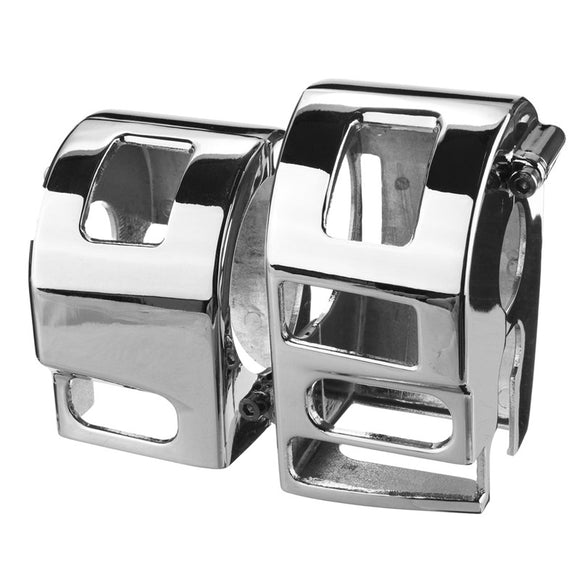 Motorcycle Switch Housings Cover Chrome For Yamaha XVS V-Star XV1100