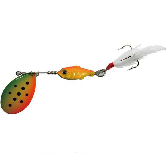 Original Abu Garcia Active OR/YE 7g 12g Spoon Fishing Bait For Salmon Perch Trout Fishing Lure