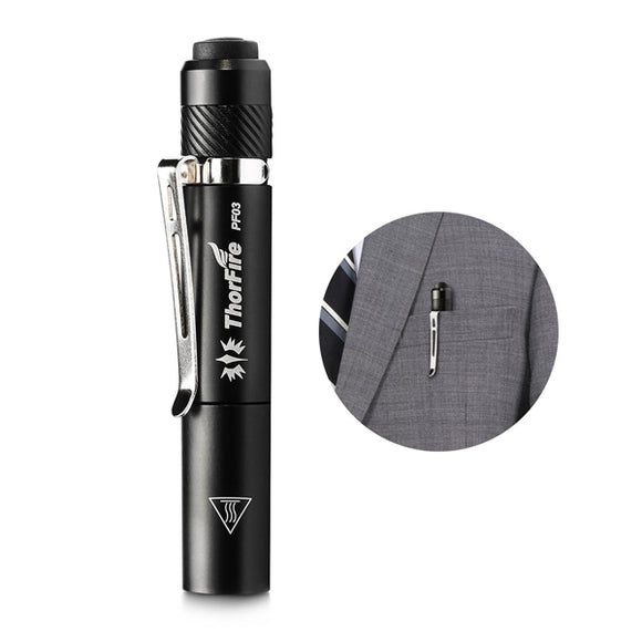 ThorFire PF03 XP-G2 110Lumens LED Mini Pocket Pen Light Flashlight AAA