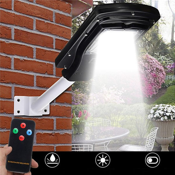 30W 60LED Solar Powered Waterproof Street Lights Motion Sensor Wall Lamp for Outdoor Yard Pathway