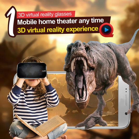 VR PARK V3 3D Glasses Virtual Reality 3D Video Movies Game Glasses For 4.0-6.0Inch Smartphone