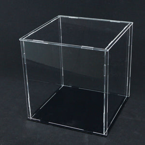 DIY 250x230x230mm Acrylic Display Case Box For Lego NASA Apollo 11 Lunar Lander 10266 Bricks Toy