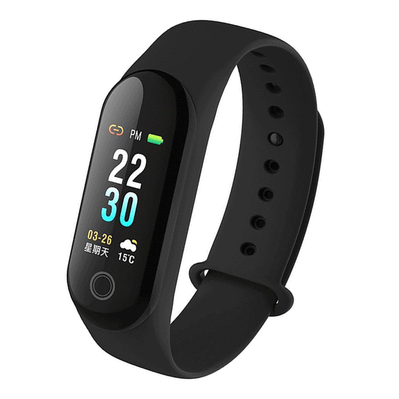 XANES M30 0.96'' Color Screen IP67 Waterproof Smart Bracelet Heart Rate Monitor Smart Watch mi band