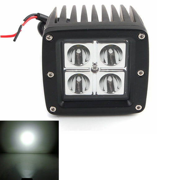 6500K White Waterproof IP67 LED Work Light For ATV Boat SUV Off Road