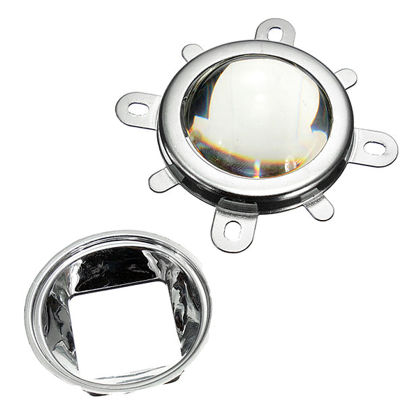 44mm Lens+Reflector Collimator+Fixed Bracket For 20W-100W LED