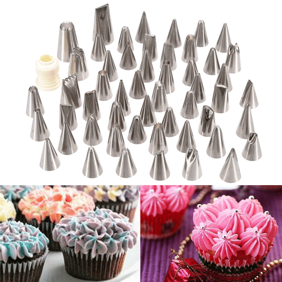 Cake Decorating Nozzles Craft Tip Pastry Tube Stainless Steel Set Creative Baking Tools