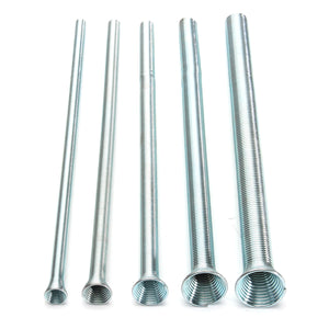 5Pcs Spring Bending Tube Kit Refrigerator Pipe Bender Spring Steel Bent Tube 355mm Length