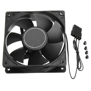 12V 1.4A 4200RPM 4 Pin Two Bearing Cooling Fan CPU Cooler Radiator