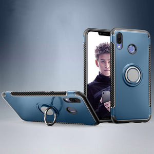 Bakeey Magnetic Adsorption Protective Case with Finger Ring Holder for Xiaomi Redmi Note 7 /Redmi Note 7 PRO