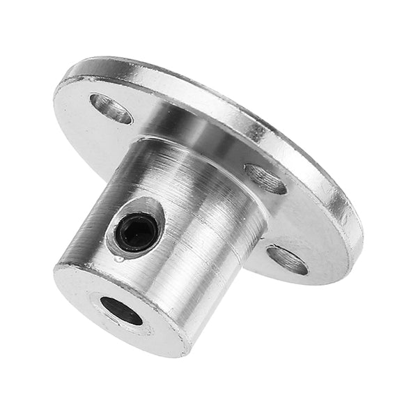 3mm Flange Coupling Steel Rigid Flange Plate Shaft Connector Optical Axis Support Fixed Seat