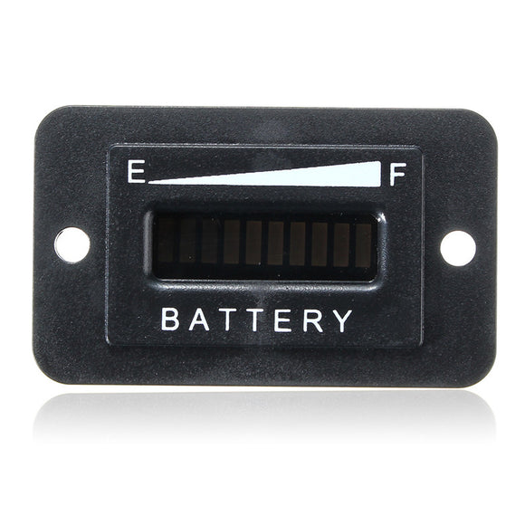 12/24/36/48/72V LED Battery Indicator Gauge for EZGO Club Car Yamaha Golf Cart