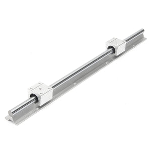 Support Linear Rail SBR16-600mm Optical Axis Guide + 2 SBR16UU Bearing Blocks