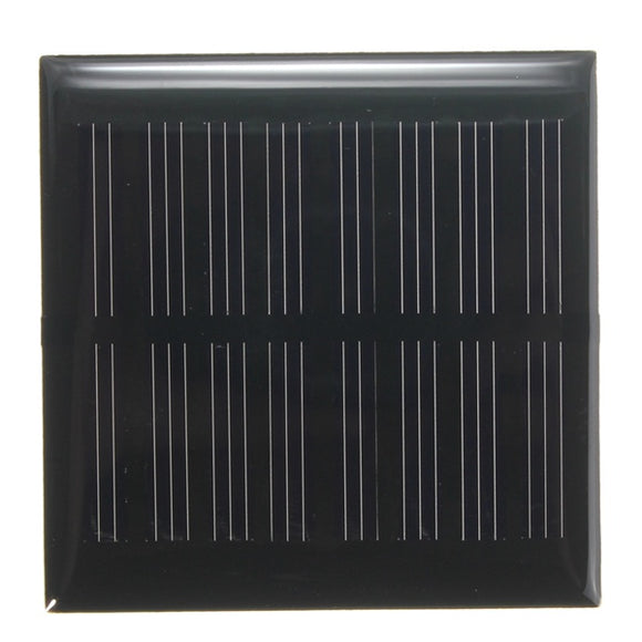 4V 0.36W 90MA 70x70x3.0MM Monocrystalline Epoxy Solar Panels