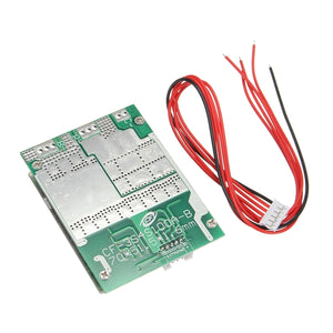 4S 100A 12V LiFePo4 18650 Battery Cell BMS Protection Board + Balance With Cable