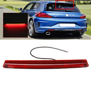 LED High Mount Brake Light 3rd Third Stop Tail Lamp White Red Dual Color for VW Scirocco MK3 09-17