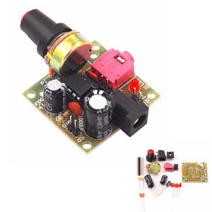 LM386 DC 3-12V 3.5mm Super Mini Audio Amplifier Board Module Audio Power Electronic Kit