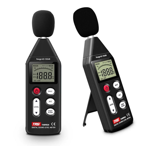 TASI TA8152A Noise Measuring Instrument dB Meter 40~130dB Mini Audio Digital Sound Level Meter Decibel Monitor