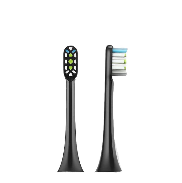 2Pcs Xiaomi SOOCAS-X3 ToothBrush Head Black for Smart Wireless Waterproof Electric Toothbrush