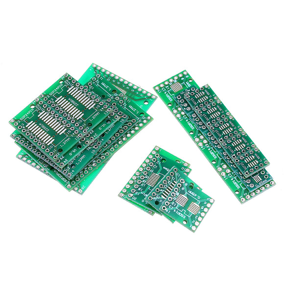 105Pcs 7 Values Each 15 PCB Board Kit SMD Turn To DIP SOP MSOP SSOP TSSOP SOT23
