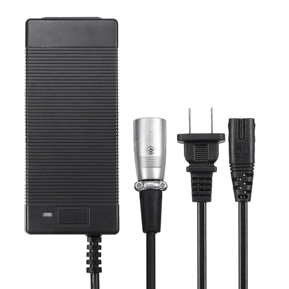 DC42V 2.0A  XLR Sealed Gel Lead Acid Battery Charger Electric Scooter Charger