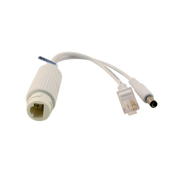 ESCAM POE S2 10/100M IEEE802.3at POE Splitter Cable for IP Camera
