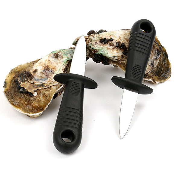 KCASA KC-WC07 Stainless Steel Oyster Opener Knife Seafood Clam Shellfish Shucker Knife Kitchen Tools