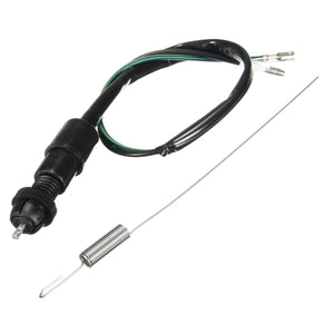 Universal Motorcycle Dirt Bikes Rear Brake Switch With Spring For Honda Kawasaki
