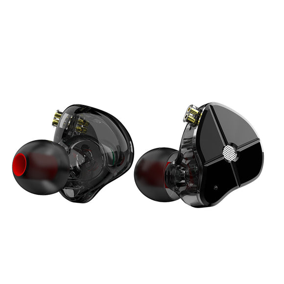 TRN ST1 1DD+1BA 3.5MM In-ear Earphone Noise Cancelling Bass Headphone Detachable Cable