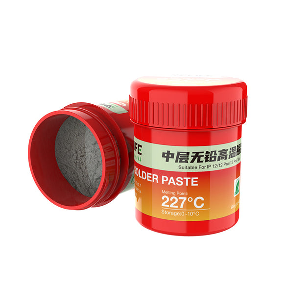 RELIFE RL-406 227 High Temperature Lead-free Solder Paste for iPhone Huawei High-end Machine Motherboard Repair