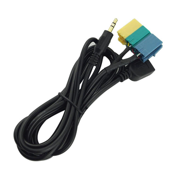 1 Metre Suitable For Kia/Hyundai AUX+USB Plug Audio Input Cable 3.5mm Car Modification Supplies