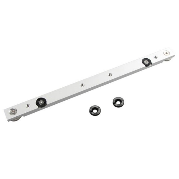 300mm Aluminum Alloy Rail Miter Bar Slider with or without Ring Table Saw Gauge Rod Miter Gauge Woodworking Tool