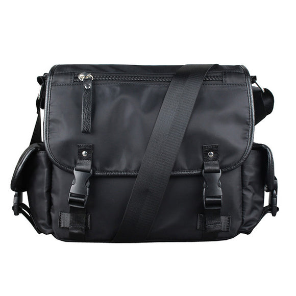 Men Nylon Casual Travel Crossbody Shoulder Bag Water Resistant Messenger Bag