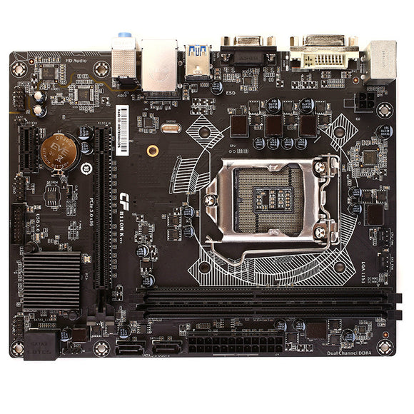 Colorful C.H110M-K V21 H110 Chip M-ATX Motherboard Mainboard for Intel LGA1151