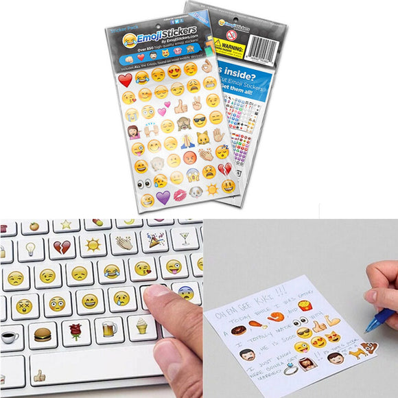 19 Sheet Emoji Sticker Pack 912 Die Cut Stickers Lovely Sticker For Phone iPad Notebook