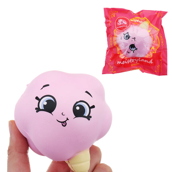Meistoyland Squishy Slow Rising Squeeze Toy Stress Ice Cream Cotton Candy Gift