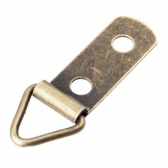 10  pcs Small Triangle Hook Decoration Tsing Iron Tin Bronze Hook Hardware Accessories