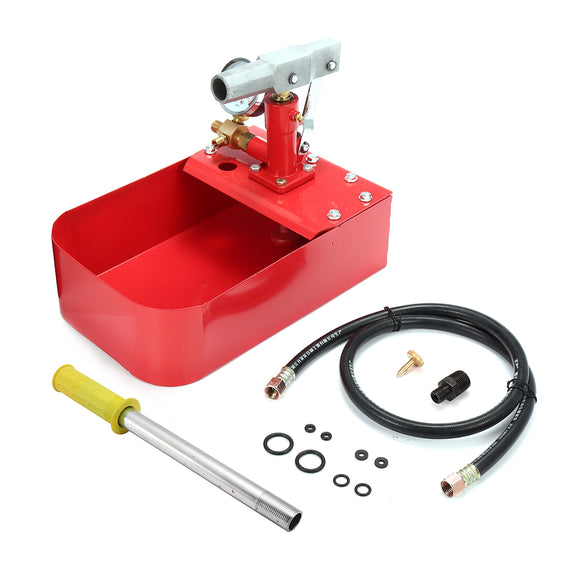 1000PSI Manual Hand Operated Pump Hydraulic Pipeline Leakage Pressure Test Tool