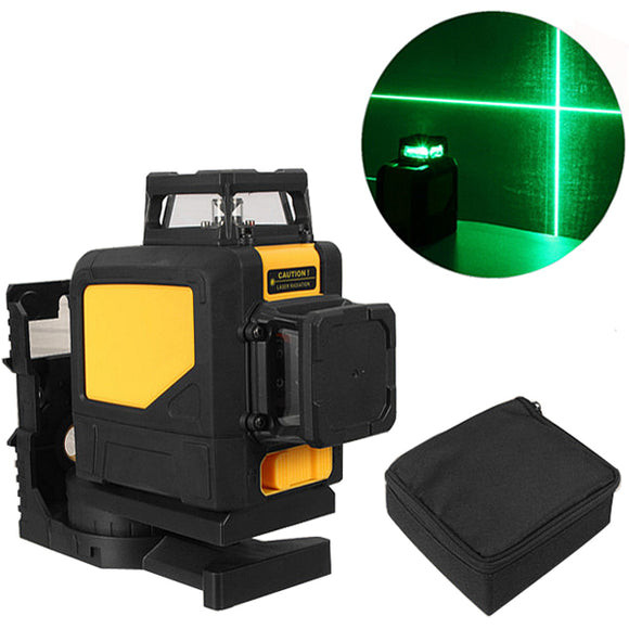 Mini 360 Green 8 Line Laser Level Self Leveling Vertical&Horizontal Level Measurement