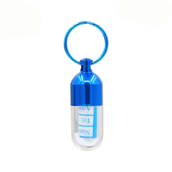 Pet ID Tag Capsule Pendant for Dog Cat  Dogs Cat ID Tags Pet Collar Pendant For  Puppy Pet Toys
