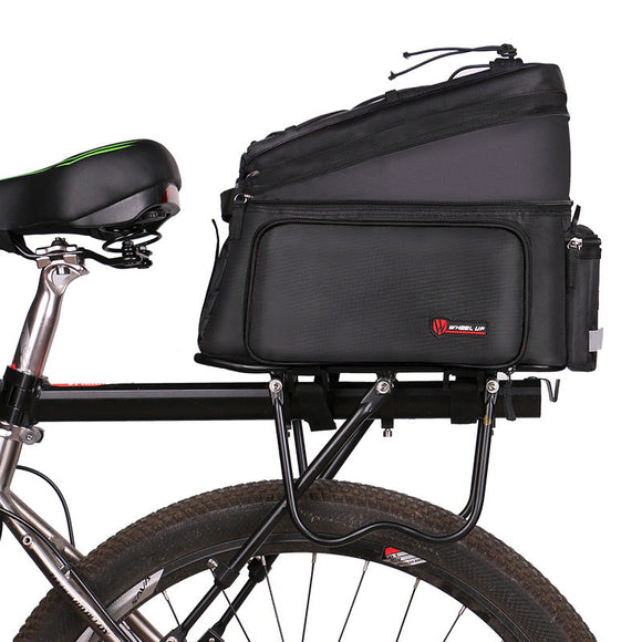WHEEL UP 26L Rainproof Bicycle Rear Rack Seat Saddle Bag Cycling Bike Tail Storage Bag Bike Bag
