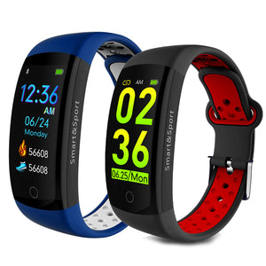 XANES Q6S 0.96 LCD Screen 3D Dynamic IP68 Waterproof Smart Bracelet Heart Rate Smart Watch mi band"